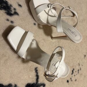 Dolls kill white heels